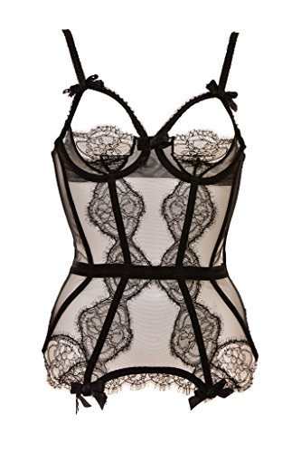 Agent Provocateur Women's Alina Basque Corset Size UK 34C Black