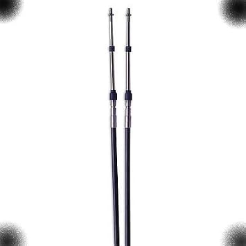 CCX63322 Universal Control Cable 22 FT. 33C Type 10-32 T Compatible with/Replacement for Seastar Solutions/Xtreme/Teleflex CCX63322
