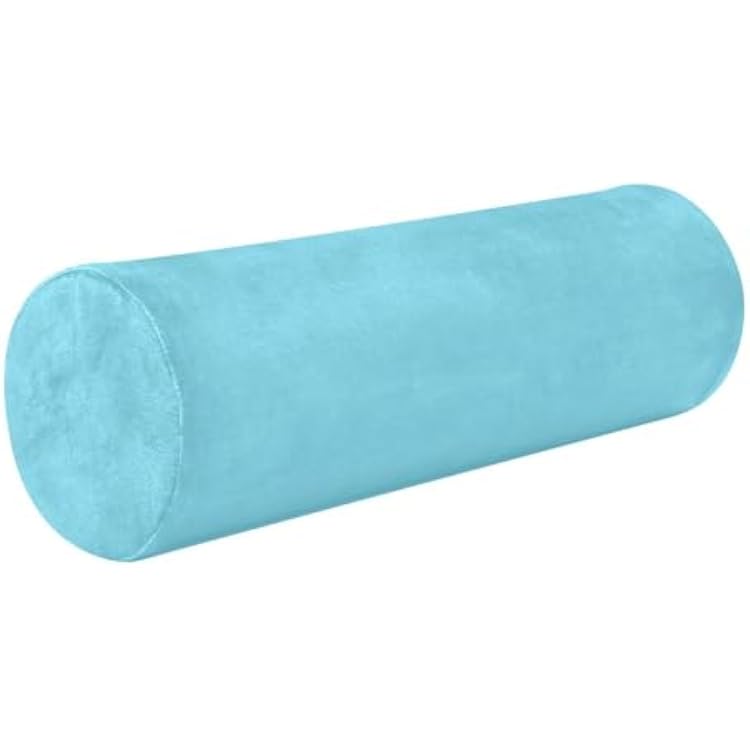 Blue Long Bolster Pillow Therapedic Neck Roll Pillow Round Pillows Decorative Throw Pillows Pillows Cylinder Leg Support