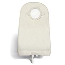 ConvaTec 401537 SUR-FIT 10" Natura Urostomy Pouch with 1-Sided Comfort Panel, Standard, Fold-Over Tap, Transparent, 2-3/4" Flange, Pack of 10
