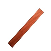 Unfinished guitar wood material Guitar FingerBoard Ebony Wenge Rose Padauk Maple Cocobollo Making Material Fretboard(Padauk 520)