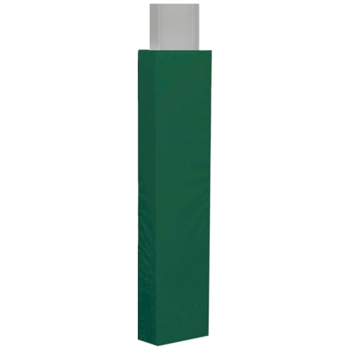 We Pad It Safety Pole Pad, for Square Pole Only, 4 FT Tall, 2 Thick Foam, Weatherproof, UV-Resistant, HookLoop Closure