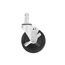 Techni-Pro TST-5B - Swivel Stem Caster with Break, 5'