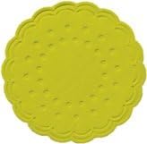 Duni Cup Coasters Pack of 250 Colour: Blue, Bordeaux, Brown, Cream, Grey, Kiwi Green, Red or White Kiwi Green