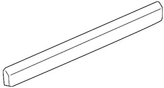 Genuine GM 20816961 Door Molding, Front, Lower