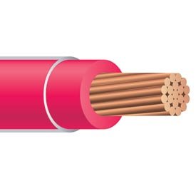 1000FT 10 AWG THHN Stranded Copper Building Wire 600V Red