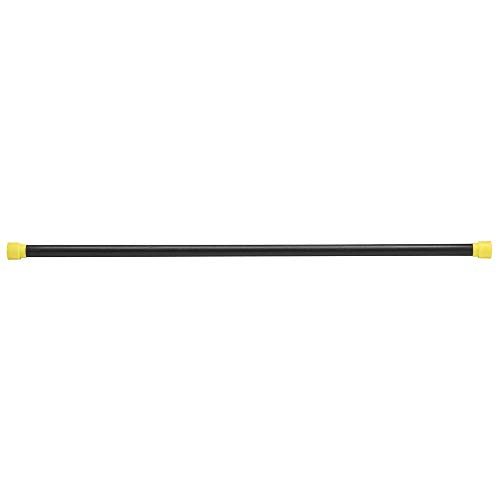Body-Solid Rubber Padded Weighted Bar - Stretching Weight Exercise Bars for Physical Therapy, Body Toning, Aerobics, Yoga, Pilates