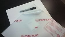 Makrolon GP General-Purpose Clear Transparent Polycarbonate Sheet, 3/16" Thickness, 12" Width, 24" Length