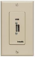 Full-Speed USB Extender Wall Plate- Client Side - USB-WP-C-I