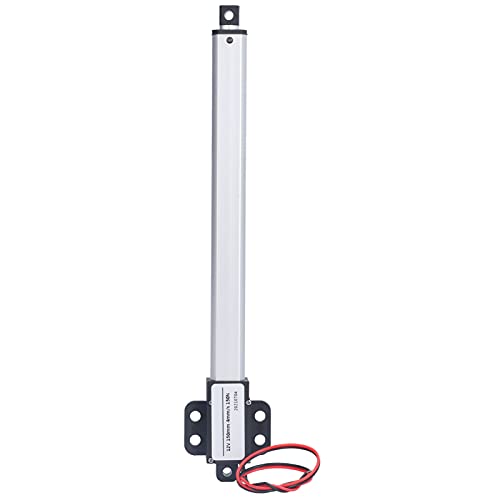 Micro Linear Actuator, Mini Electric Linear Actuator Stroke 6 12V DC, Built in Limit Switch, High Speed Low Noise, Mini Waterproof Motion Actuator for Sofa Massage Recliner Home15mms-50N