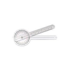 Baseline 12-1000HR-25 Hires Transparent Plastic Goniometers, 12" ISOM