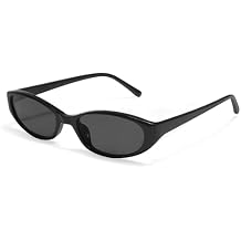 GUVIVI Retro Oval Sunglasses for Women 2026 90s Small Chic Cat Eye Sun Glasses Sunnies Lightweight Shades