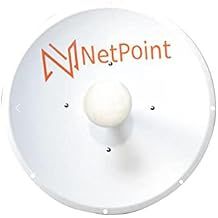 Antennas NP1- Gen2 Parabolic Directional Antennas PtP 30dBi, W/RP-SMA Cables