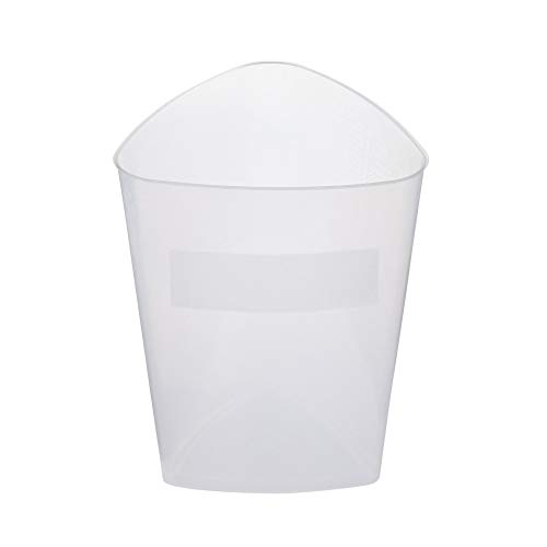 McKesson Polypropylene Translucent Triangular Graduated Container 1,000 mL 32 oz. Without Closure Graduated Single Patient Use 1 pcs