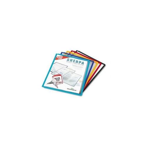 Durable Replacement Panels for SHERPAVARIO Design Reference System - Assorted Colors - Desk Reference Organizer - Pack of 5