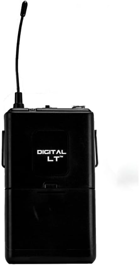Nady Digital Bodypack Transmitter Channel 14 (903.80 MHz) - HM-3 Headworn Microphone and LM-14 Omnidirectional Lapel Microphone Sold Separately - Compatible DW-22
