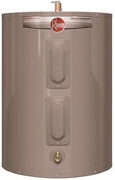 RHEEM GIDDS-2488195 Rheem Professional Classic Short Electric Water Heater, 28 gallon, 240 Vac, 4500W, Top T&P Relief Valve