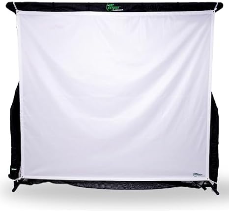 Net Return Home Series Flex Golf Simulator Screen, Professional-Grade Golf Impact Screen for Home Practice, Golf Hitting Screen with HD Visuals and Vibrant Color