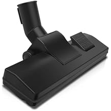 Vacuum Cleaner Floor Brush Tool 1.25" (32mm) Inner Diameter,for Hard Surface and Carpets Fits All, Black