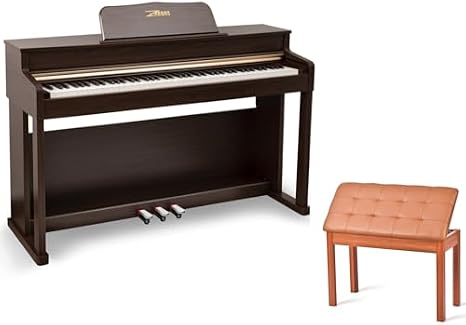 Digital Piano, 88 Key Full Weighted Keyboard Piano