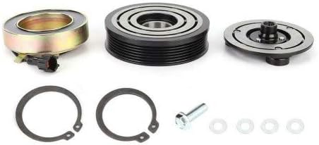 AC Compressor Clutch Kit (7 GROOVE PULLEY, BEARING, COIL, PLATE) FITS: 2005-2018 NISSAN ARMADA 8CYL 5.6L