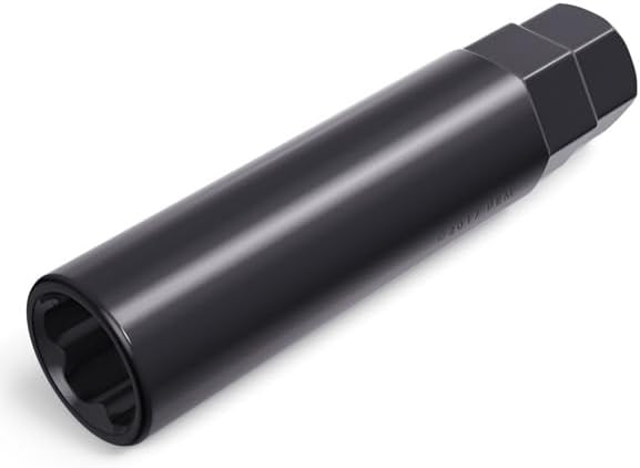 StanceMagic Large 6 Spline Lug Nut Socket Key, 20.6mm ID, Black 1pc