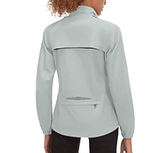 Little Donkey Andy Women's Lightweight Waterproof Cycling Jacket with Removable Sleeves for Biking Running Golf