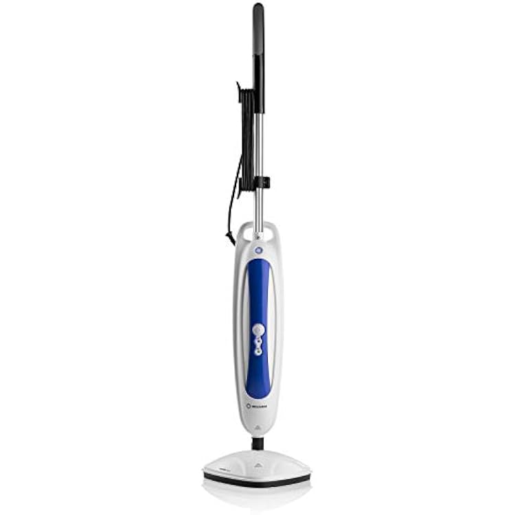 Reliable 200CU Steam Floor Mop - Steamboy mop with 2 Microfiber Cloth Pads, 1500W Steam Mop for Tile and Hardwood Floor, 180-Degree Swivel Head, Removable Water Tank, Freshens Carpets