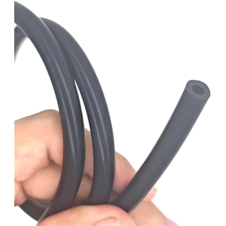 3FT 0.16 OD 0.08 ID Conductive Rubber Tube Hose Silicone Tubing 4x2mm Industrial Rubber Tubing No Static Electricity 1 meter