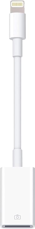 Lightning to USB Camera Adapter Lightning Female USB OTG Cable Adapter