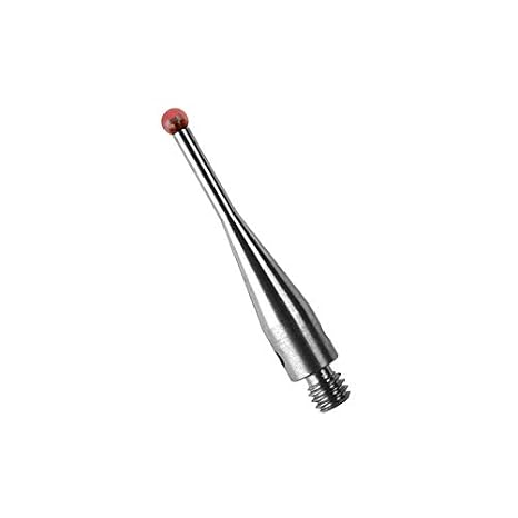 Cmm Touch Probe Stylus M3 Thread 2mm Diameter Ruby Ball Tips 21mm Length A-5000-3552