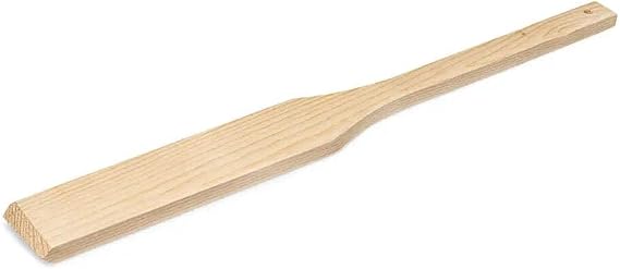 CHAMPS Wooden Stirring Paddle For Cooking Extra Long Wooden Spoon for Cooking Large Stock Pots & Crawfish Paddle - 24 inches
