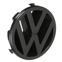 Volkswagen Grille Symbol Emblem - 323-853-601-041 (OEM Replacement Part for Volkswagen: 1999-2003 EuroVan, 1989-1992 Golf, and 1989-1992 Jetta Vehicles)