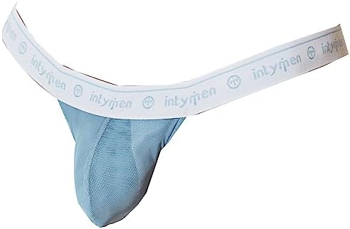 Intymen Mens Sporty Backless Jockstrap Hot G-String Sheer Attractive Bikini Side Strap Comfortable Thong Sexy Underwear