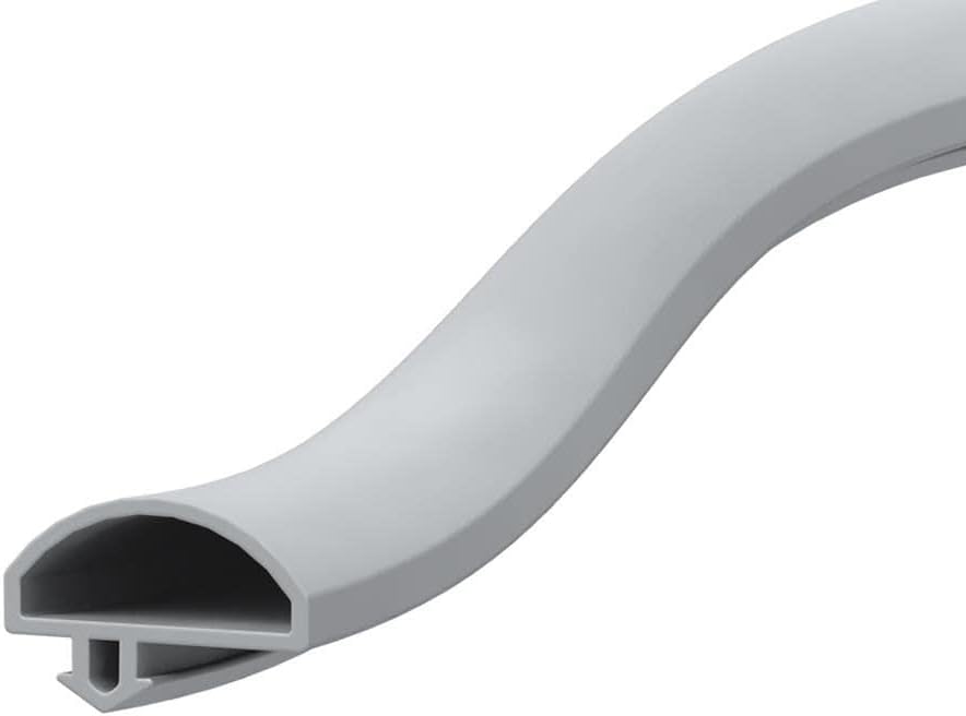 Contacall Steel Door Frame Wick Steel Door Seal 6 Meters Smoked