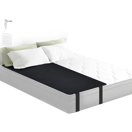 Grounding Mat, Grounding Mattress Cover Pad Grounding Sheets with Grounding Products Kit for Improving Sleeping, Relieve Pain 27 x 71 Inch