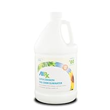 Airx RX 60 Super Strength Foul Odor Eliminator, 1 Gallon Bottle, Clear Straw