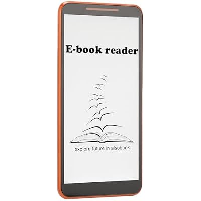 Ebook Reader, 5.7 Screen eReader 1GB RAM 8GB ROM WiFi Bluetooth Supports Multiple Text Image Formats Built in Camera and Speaker