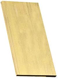 H62 Brass Sheet Plate Industry DIY Experiment Sheet-3 * 10 * 200mm