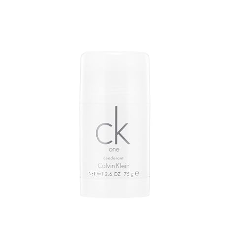 Calvin Klein CK One Deodorant Stick With Notes of Green Tea, Bergamot, Cardamom, Violet & Amber