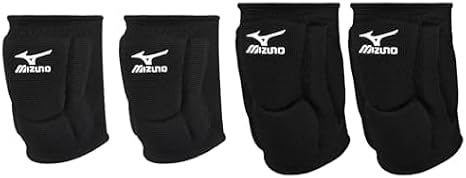 Mizuno LR6 Volleyball Kneepad, Black, Large Elite 9 SL2 Volleyball Kneepad, Black, Large
