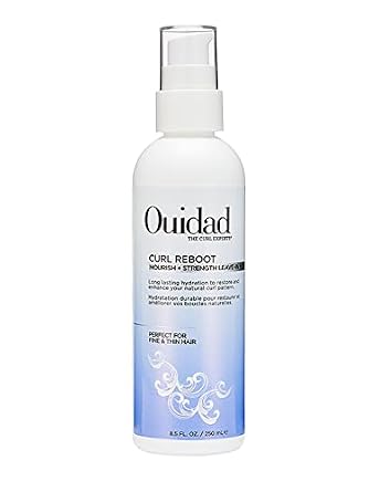 OUIDAD Curl Reboot Strengthen + Nourish Leave-In Mask - Fine Hair, 8.5 oz.