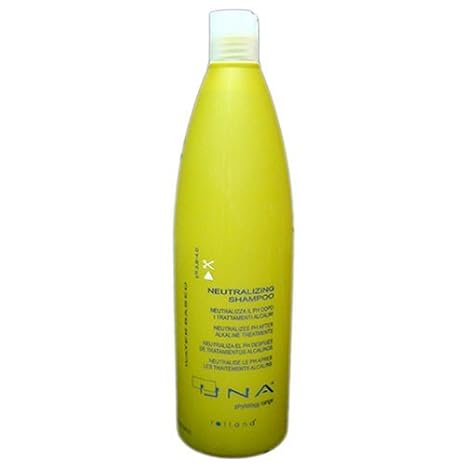 UNA Neutralizing Shampoo - Pre Post Chem Hydro Cleanser for Chemically Treated Hair, Balances pH, Minimizes Color Fading, Adds Strength & Shine, Enriched with Hydro Solanum - 1000ml