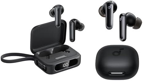Soundcore P41i by Anker, Adaptive Noise Cancelling Earbuds with P40i, Noise Cancelling Wireless Earbuds, Heavy Bass, 60H Playtime, 2-in-1 Case