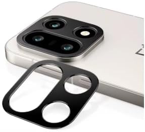 Microcase OnePlus 15 Global Uyumlu Kamera Lens Koruma Halkası - Kapalı Tasarım -Siyah AL3401