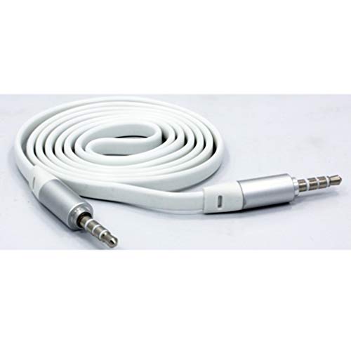 3.5mm Aux Cable Compatible with Samsung Galaxy Tab A9A9 PlusA8A7 10.4 2020A7 Lite Tablets - Adapter Car Stereo Aux-in Audio Cord Speaker Jack Wire Flat