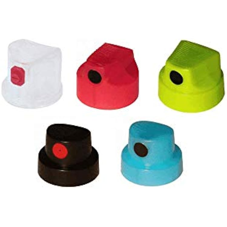 Ironlak Professional Spray Paint Nozzles 50 Assorted Graffiti Art Caps