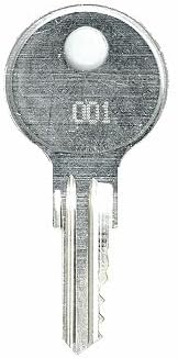 Toolbox Replacement Key for Husky 005