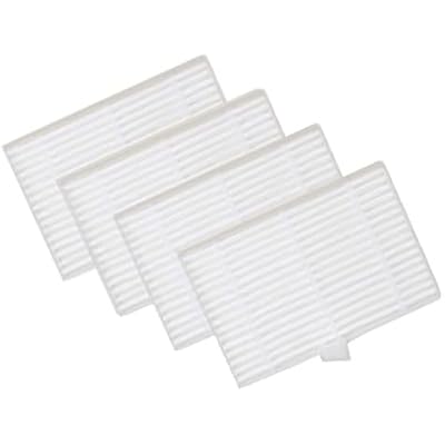 Washable Filter Kit For Airzeen R7 Robot Vacuum Cleaner, Filter Paper High Efficiency Dust Filter, Easy Install And Wash, Maintain Clean Hygienic Floors, For Homes Pets And Children White20 pcs