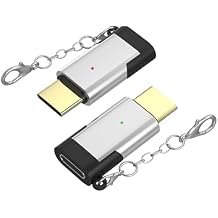 ARKTEK USB C to Lightning Adapter - Fast Charging Data Transfer OTG - USB Type C Adapter Compatible with iPhone 16 15 Series, Galaxy S24, Pixel 9, Pura70 Pro AirPods 4 Pro 2 - Silver Aluminum Alloy